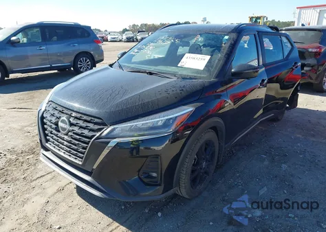 2022 Nissan Kicks S z USA, uszkodzony, nr VIN 3N1CP5BV0NL503992